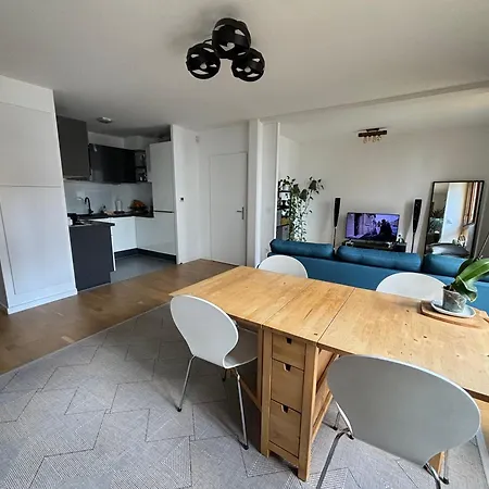 Daire Olympic Village - Quiet And Modern L'Ile-Saint-Denis